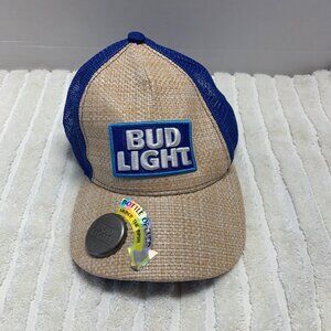 Bud Light Bottle Opener Trucker Snap Back Hat
